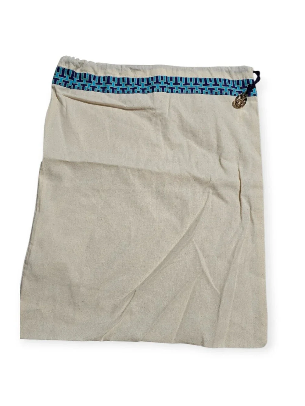 Tory Burch Canvas Drawstring Dustbag